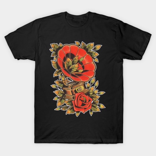 Tattoo Style Design T-Shirt by tattoodesigns